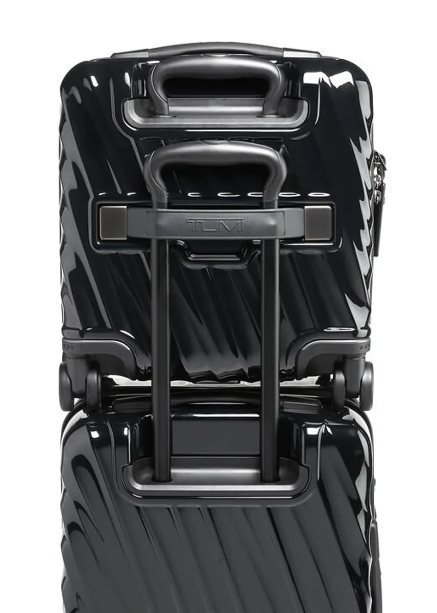 19 Degree Small Compact 4 Wheeled Brief -  Black