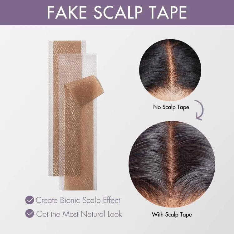 2pcs  Reusable Protective Wig Caps 8pcs Fake Scalp Tapes | Basic Storing Set