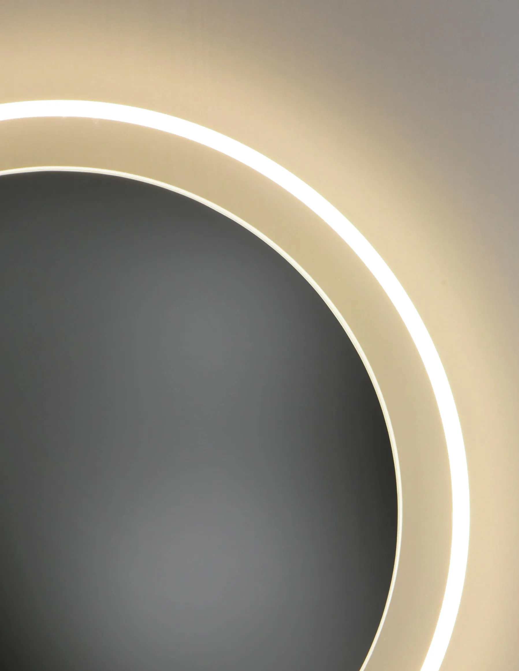 Acrylic LED Round Mirror
