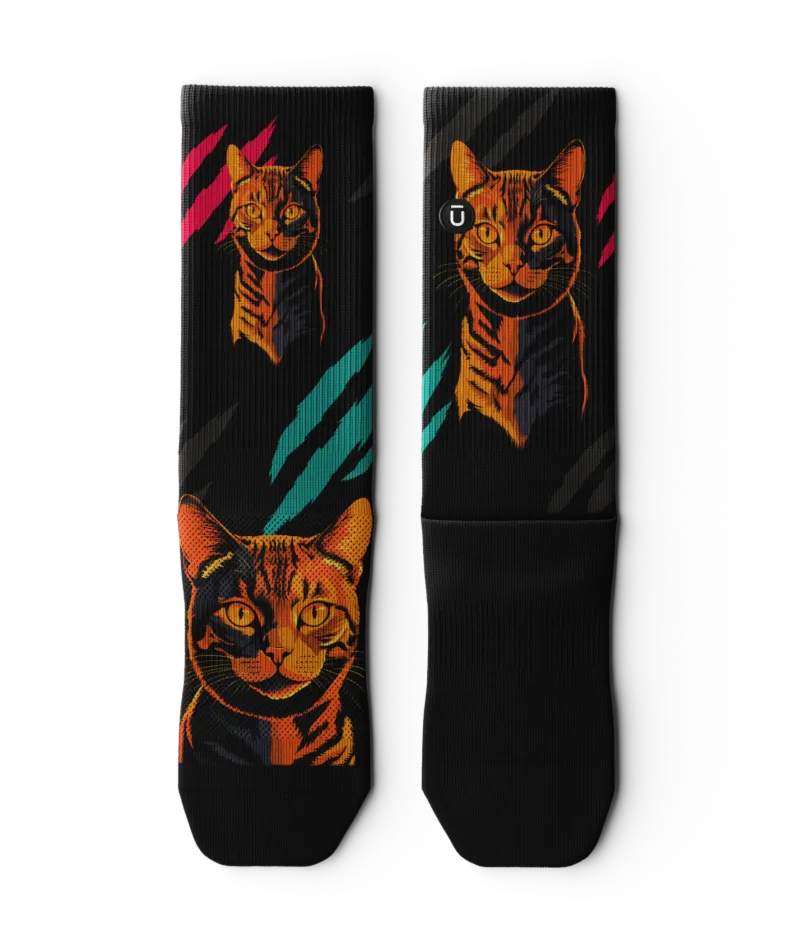 Agent Orange Crew Socks
