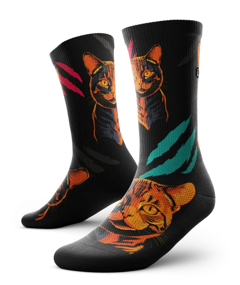 Agent Orange Crew Socks
