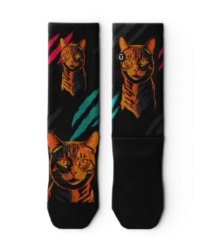 Agent Orange Crew Socks