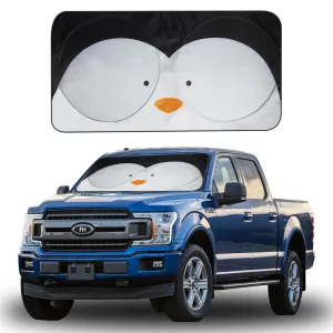 Arctic Penguin Car Windshield Sunshade Extra Large