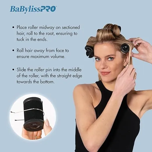 BaBylissPRO® Compact Standing Hot Rollers - 8 pc