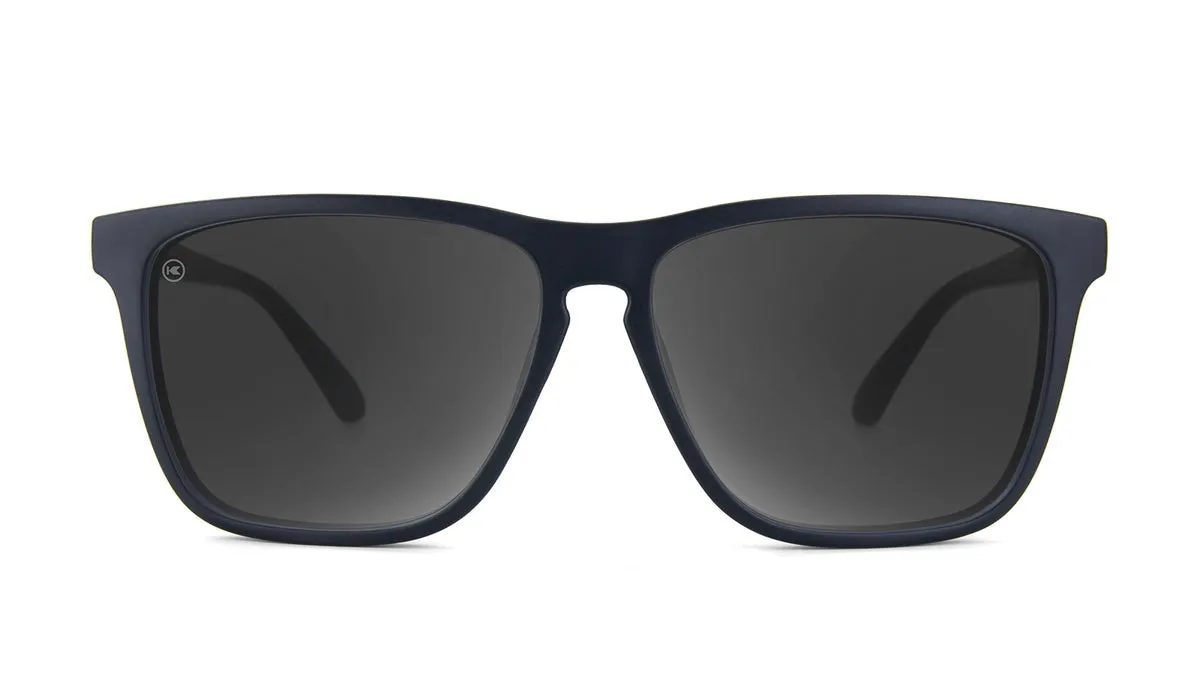Black on Black Fast Lanes Polarized Sunglasses