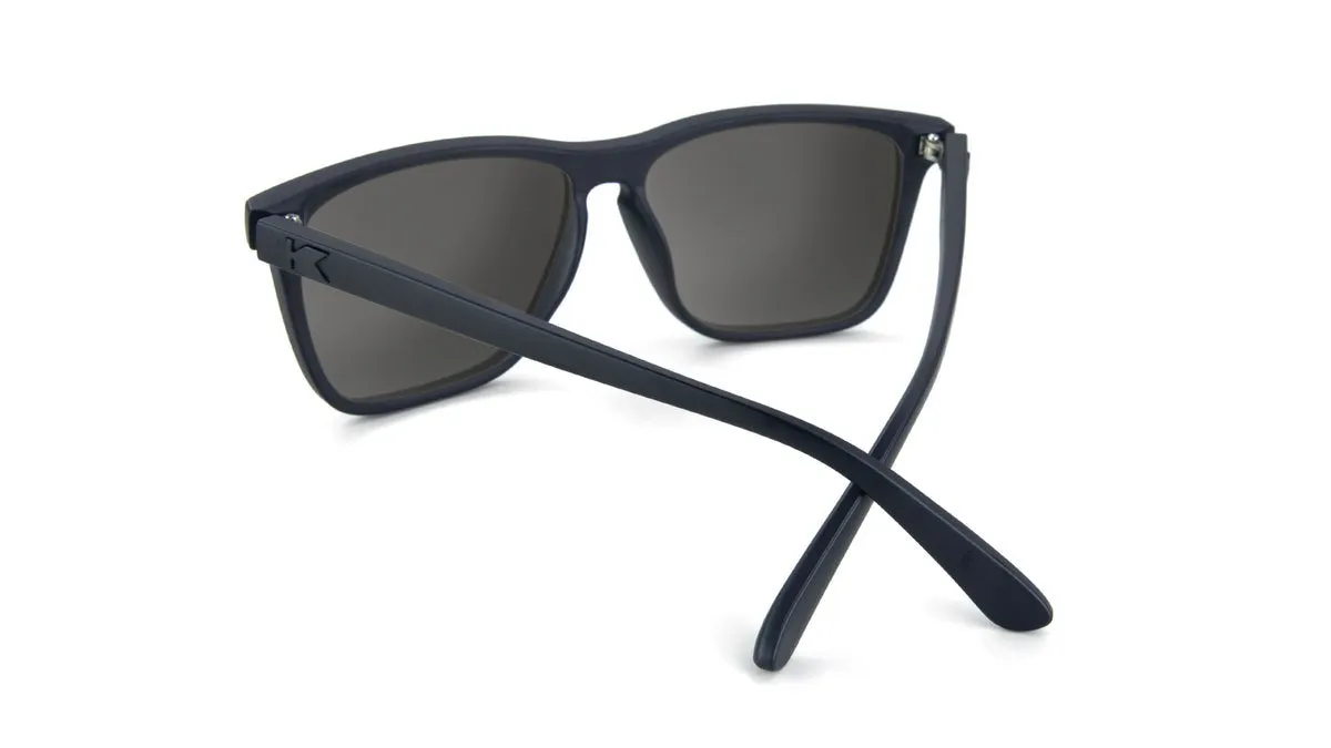 Black on Black Fast Lanes Polarized Sunglasses