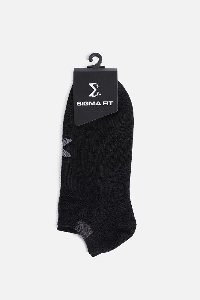 Black Sigma Ankle Socks