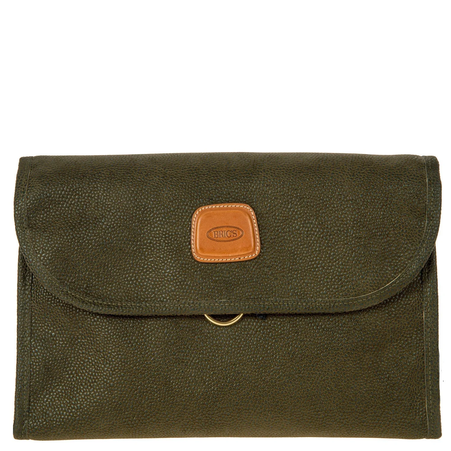 Bric's Life Tri Fold Toiletry Kit Olive