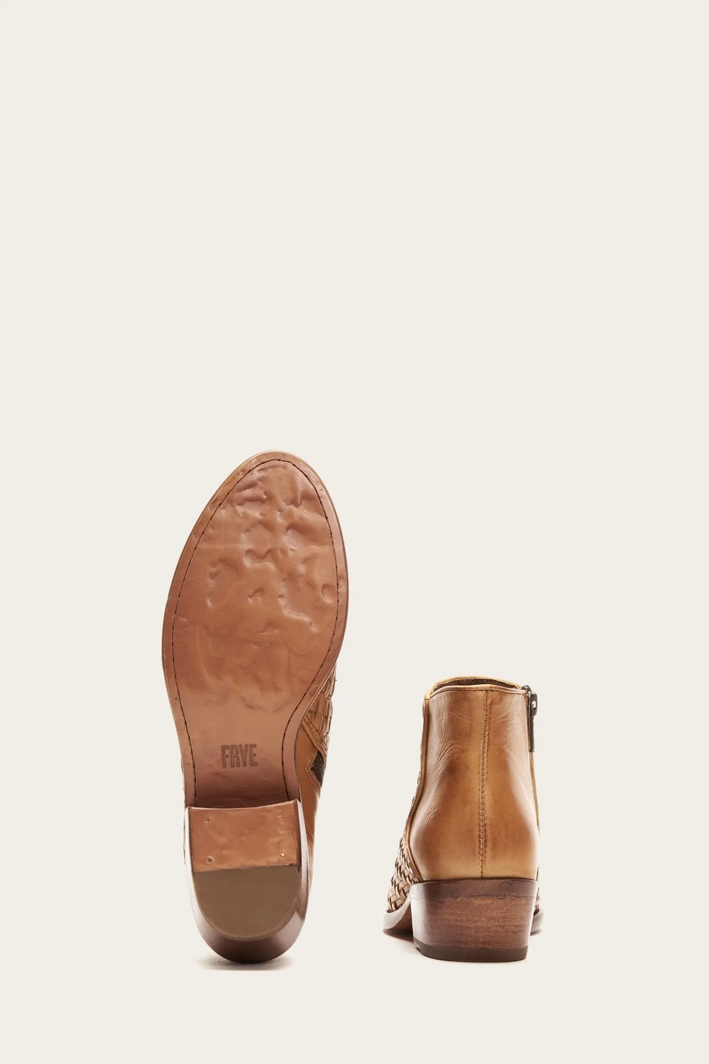 Carson Woven Bootie - Pre-Loved