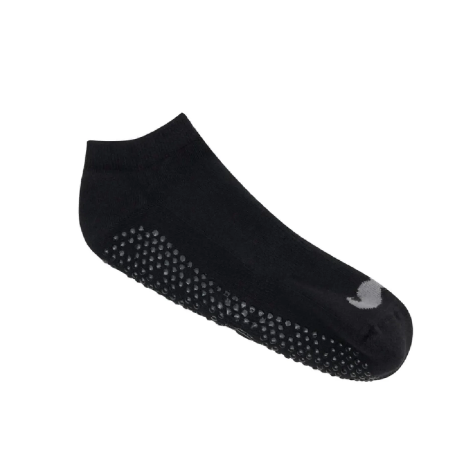 Classic Low Rise Grip Socks - Mo - Mustache (Barre / Pilates)