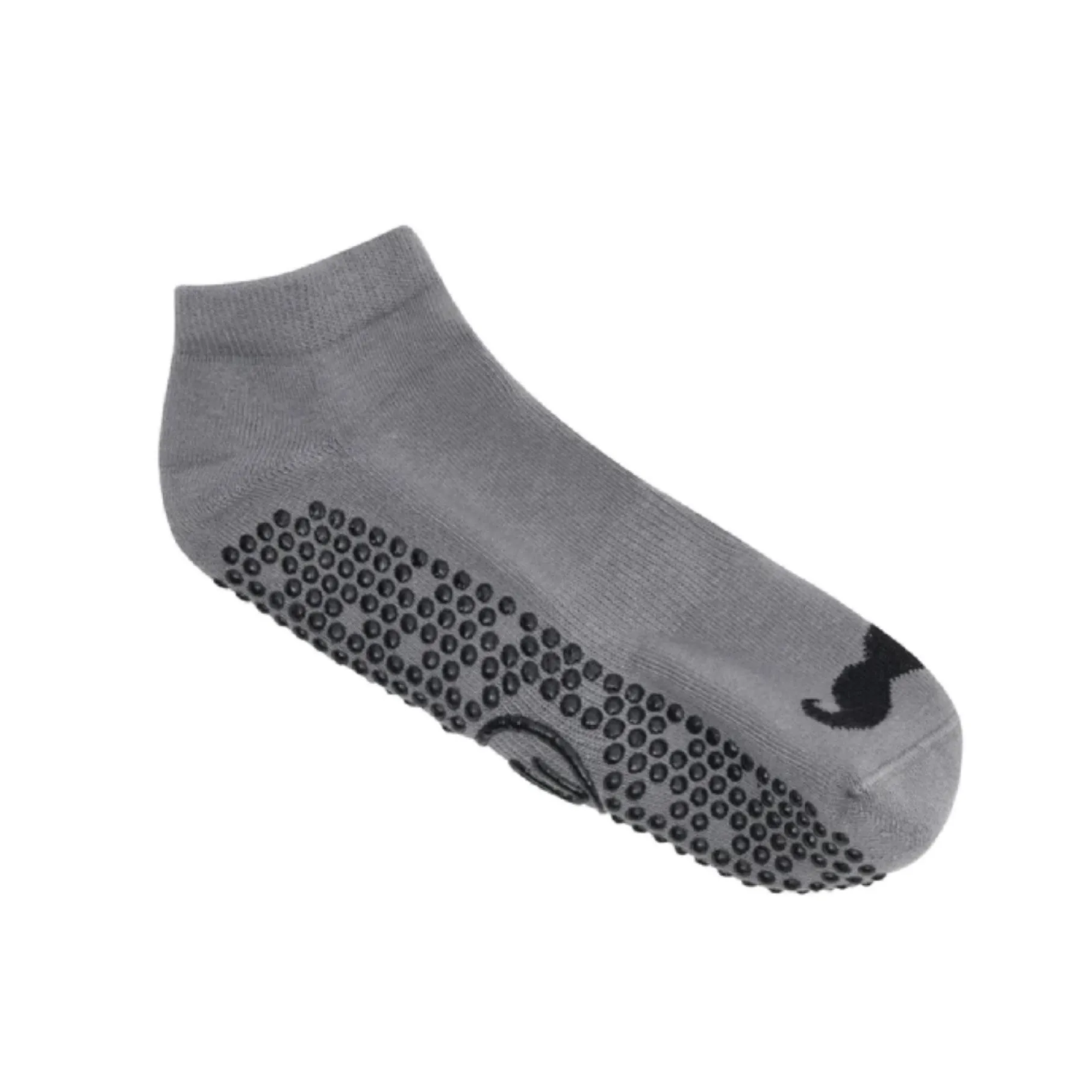 Classic Low Rise Grip Socks - Mo - Mustache (Barre / Pilates)