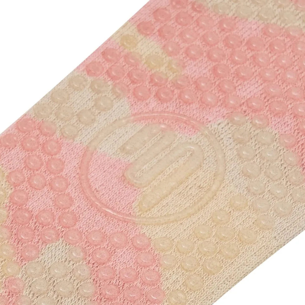 Classic Low Rise Grip Socks - Pink Camo (Barre / Pilates)