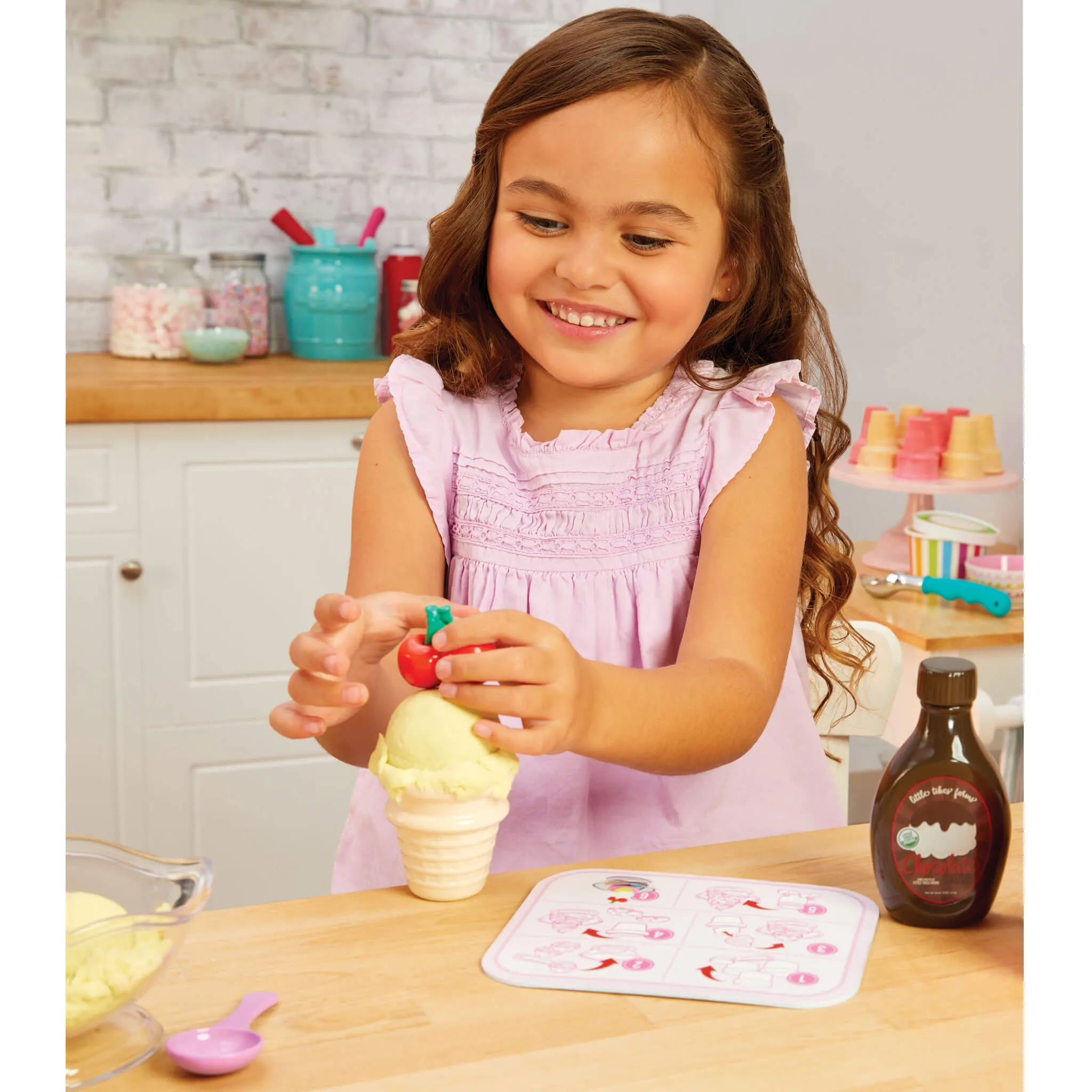 Creative Chefs™  Ice Cream Kit – Dessert Playset