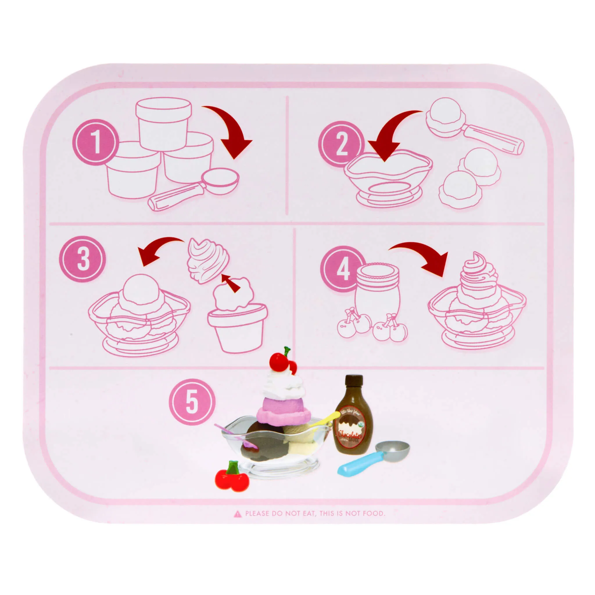 Creative Chefs™  Ice Cream Kit – Dessert Playset