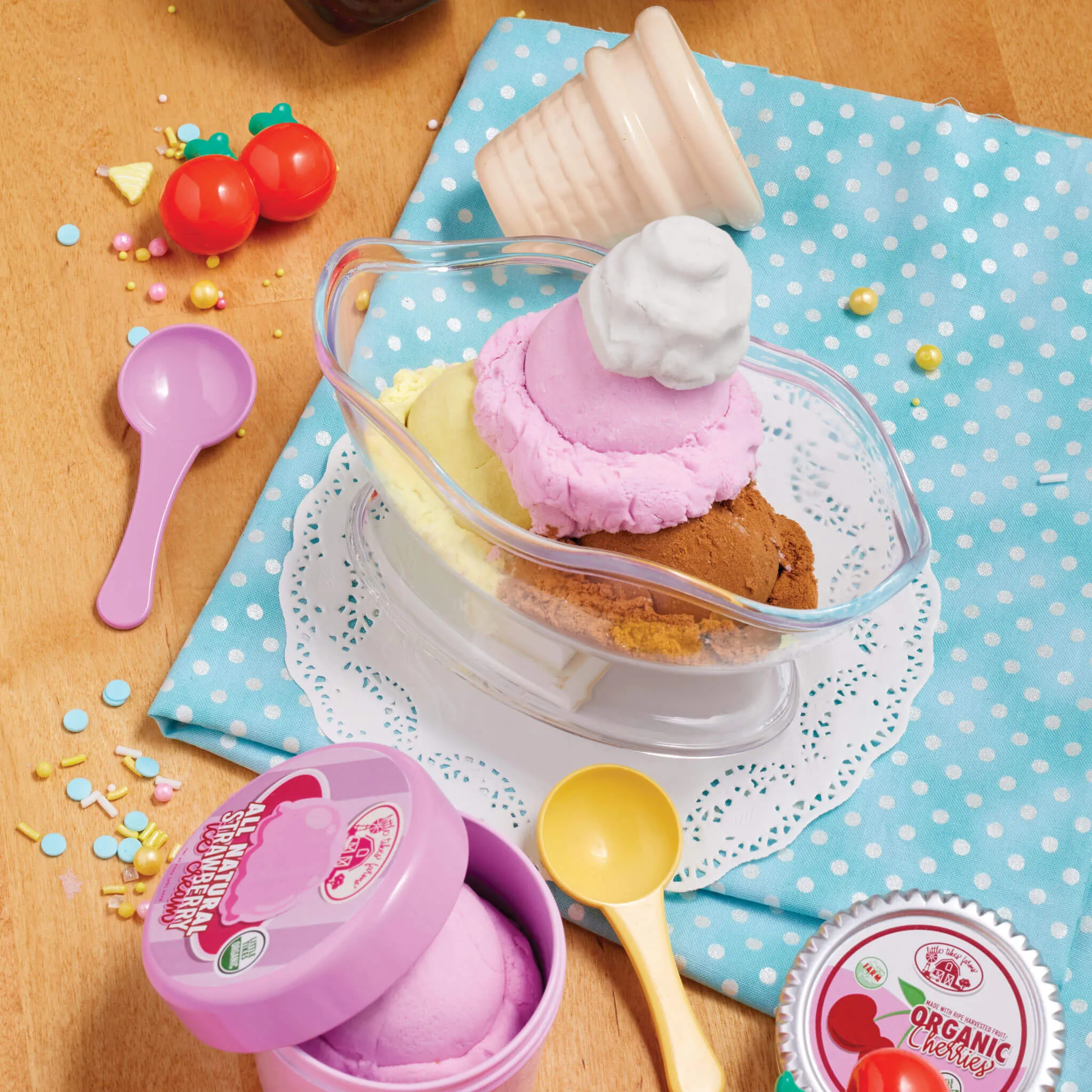 Creative Chefs™  Ice Cream Kit – Dessert Playset