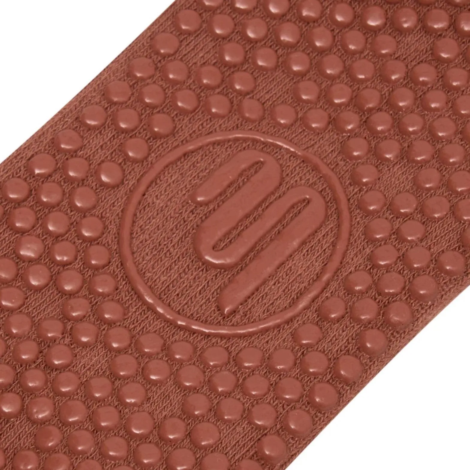 Crew Grip Socks - Fade Red Earth  (Barre / Pilates)