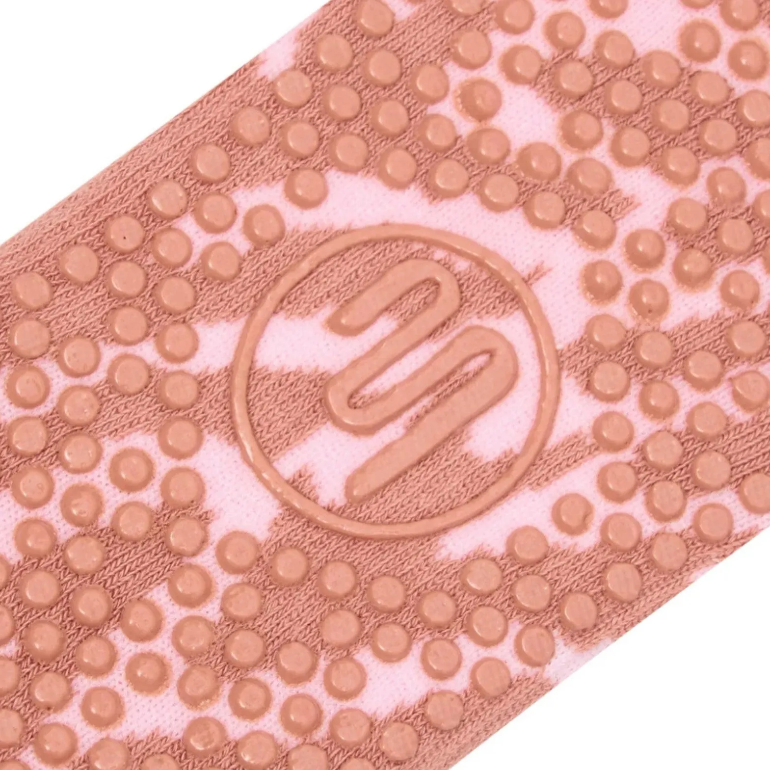 Crew Grip Socks - Grapefruit Coral (Barre / Pilates)