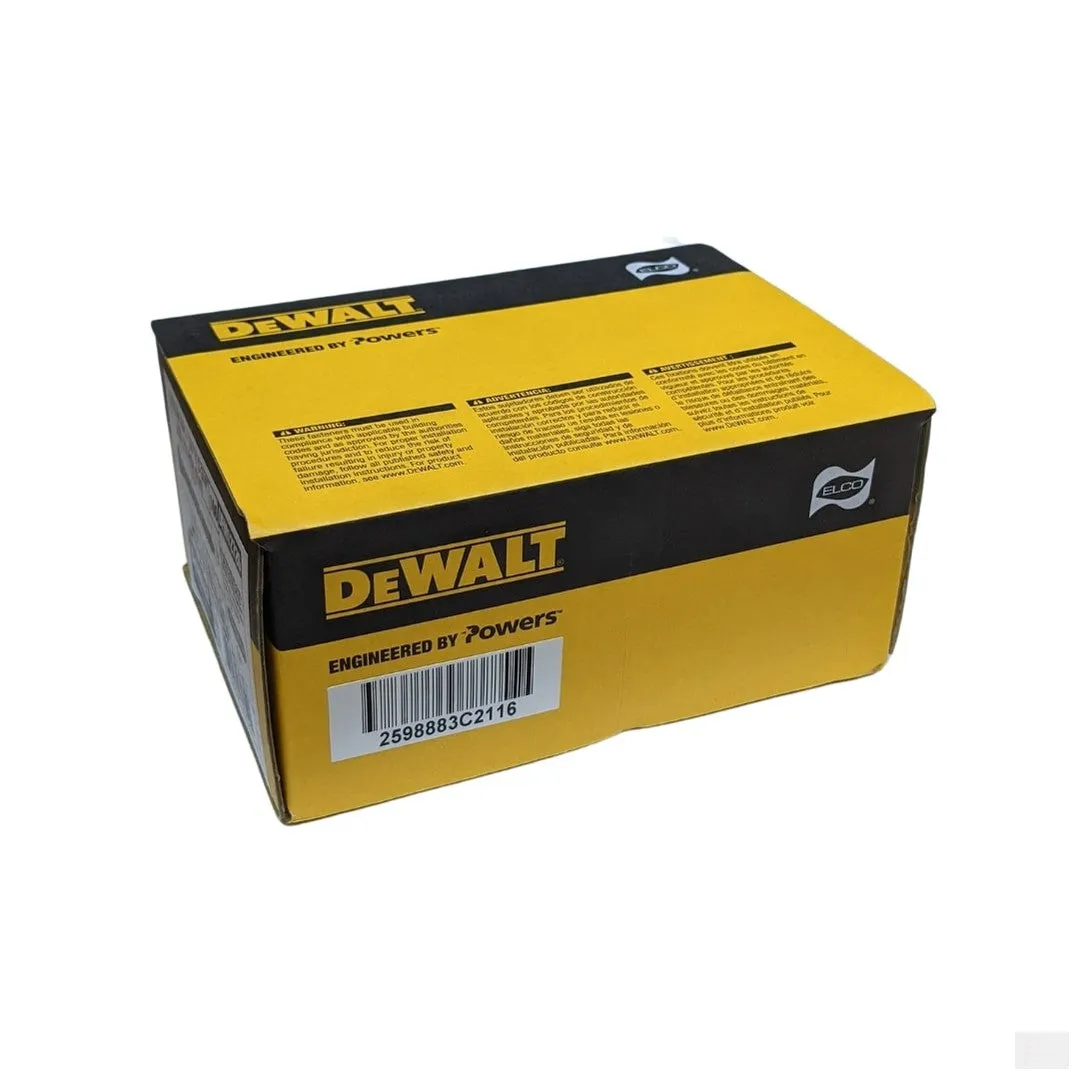 DeWALT ULTRACON  3/16" X 3-3/4" Hex Washer Head (Box of 100) [DFM12710]