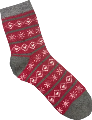 Fireside Womens Indoor Lodge Socks <BR> 96326