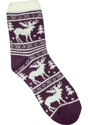 Fireside Womens Indoor Lodge Socks <BR> 97943
