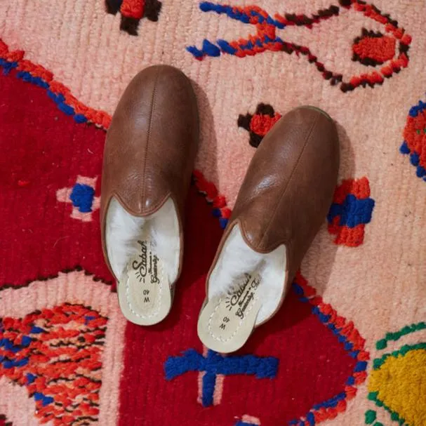 Fort Worth Brown Shearling Baba (Womens)