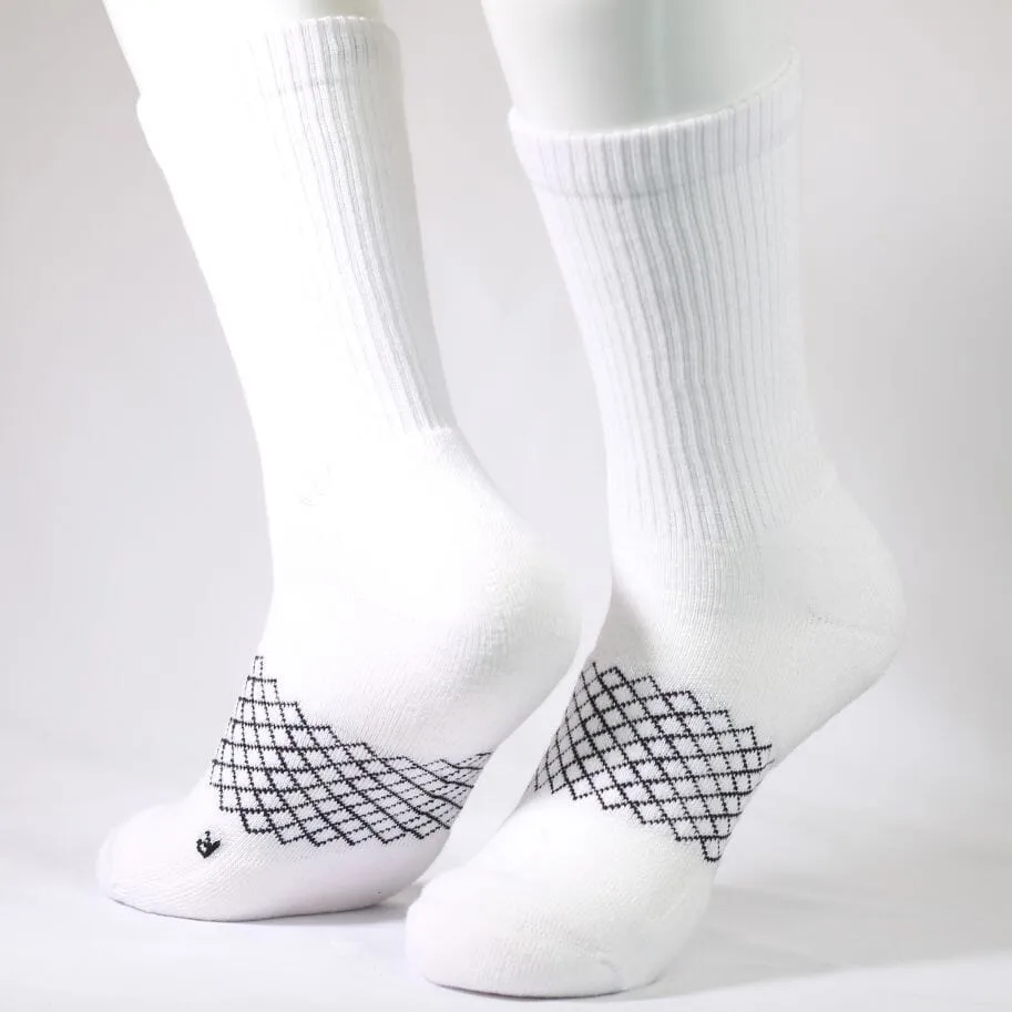 Freestyle Performance Sock - White