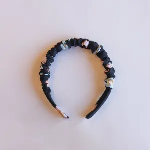 Frosty Blooms Ruched Headband Collection