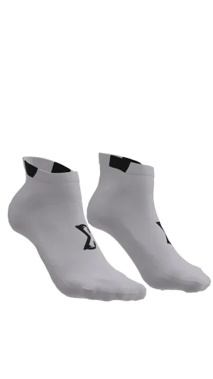 Gray Sigma Ankle Socks