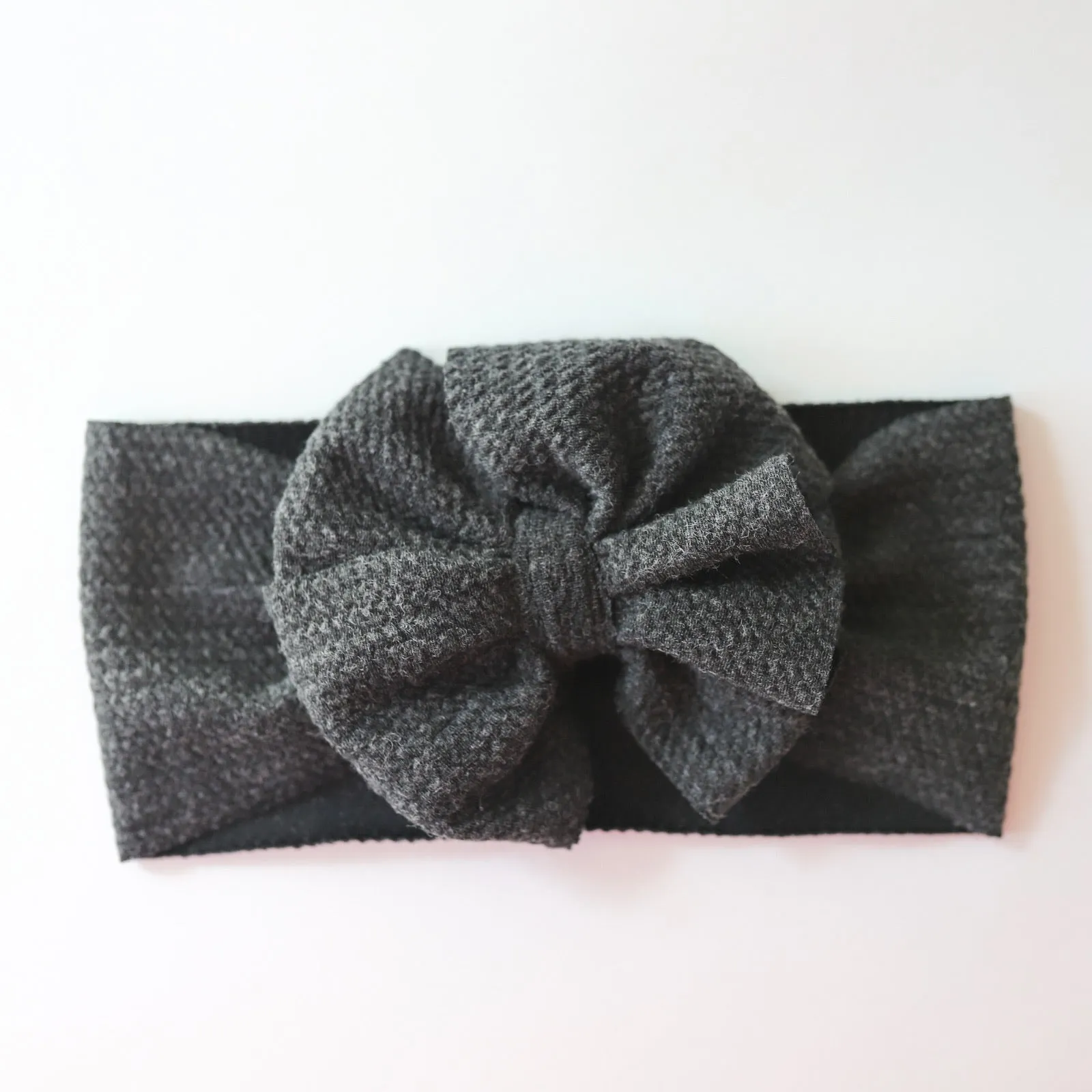 Grey Sweater Headwrap