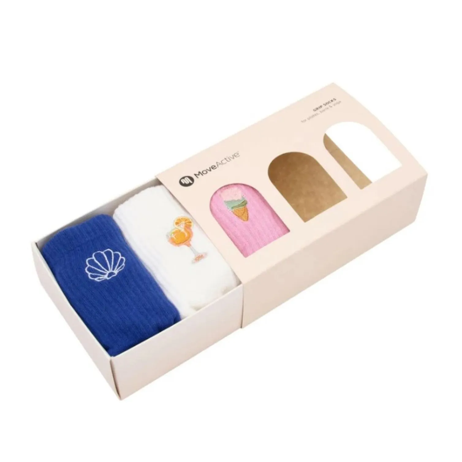 Grip Sock Gift Box - Italian Summer (Barre / Pilates)