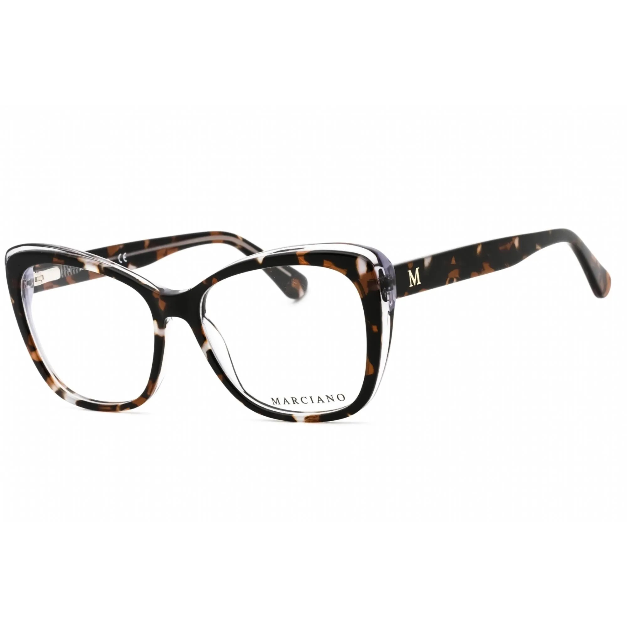 Guess By Marciano Women's Eyeglasses - Grey/Other Acetate Cat Eye Frame | GM0378 020