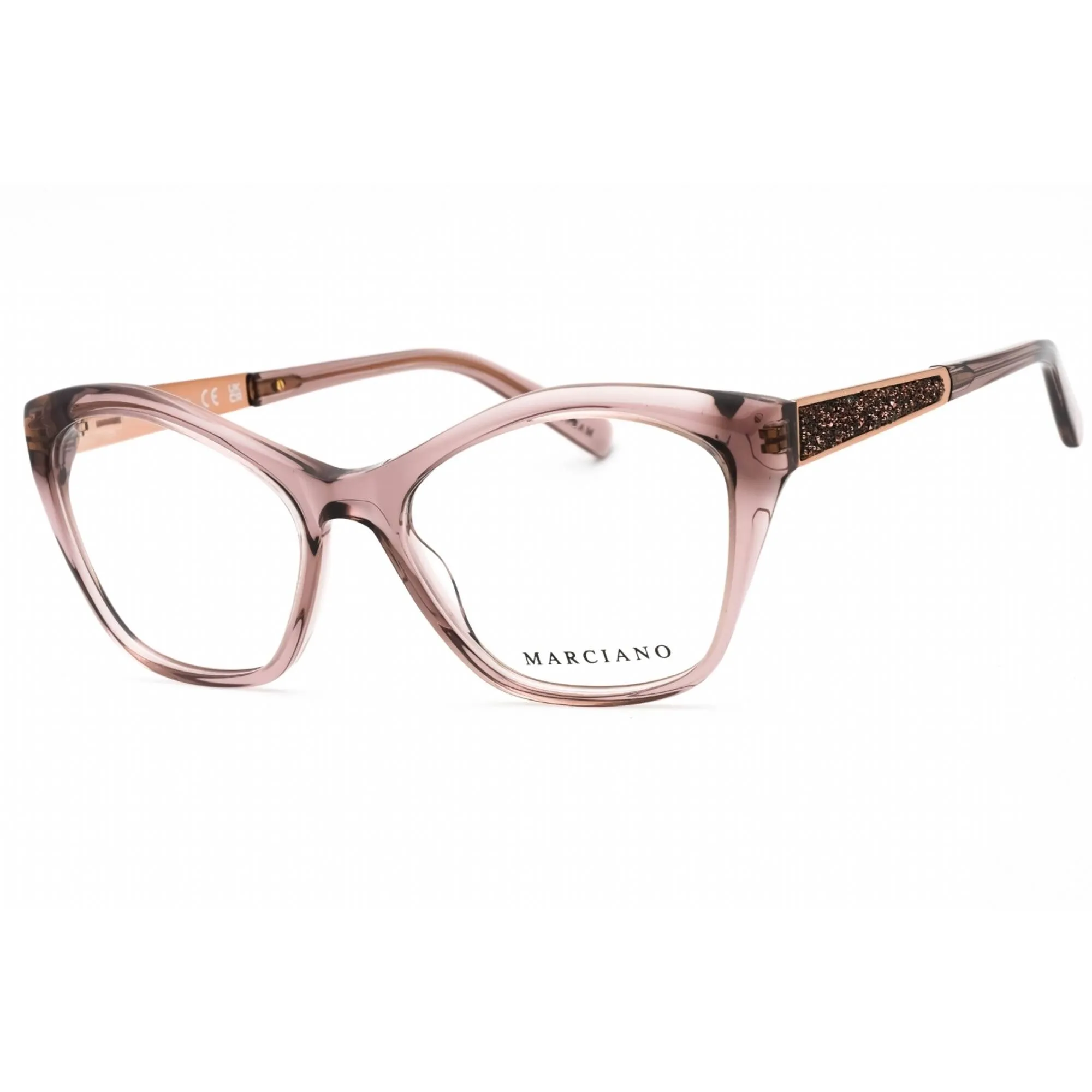 Guess By Marciano Women's Eyeglasses - Pink /Other Cat Eye Full Rim | GM0353-N 074