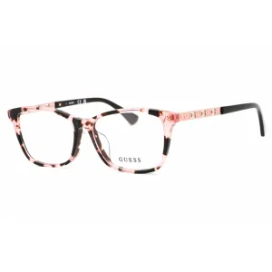 Guess Women's Eyeglasses - Clear Demo Lens Pink /Other Cat Eye Frame | GU2773-D 074