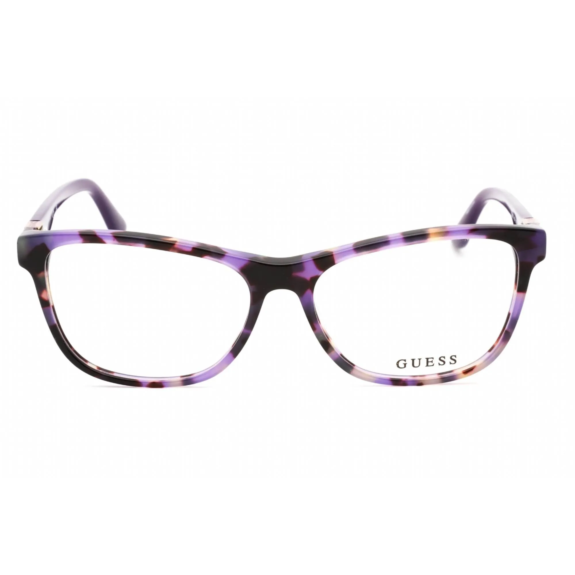 Guess Women's Eyeglasses - Clear Demo Lens Violet/Other Cat Eye Frame | GU2973 083