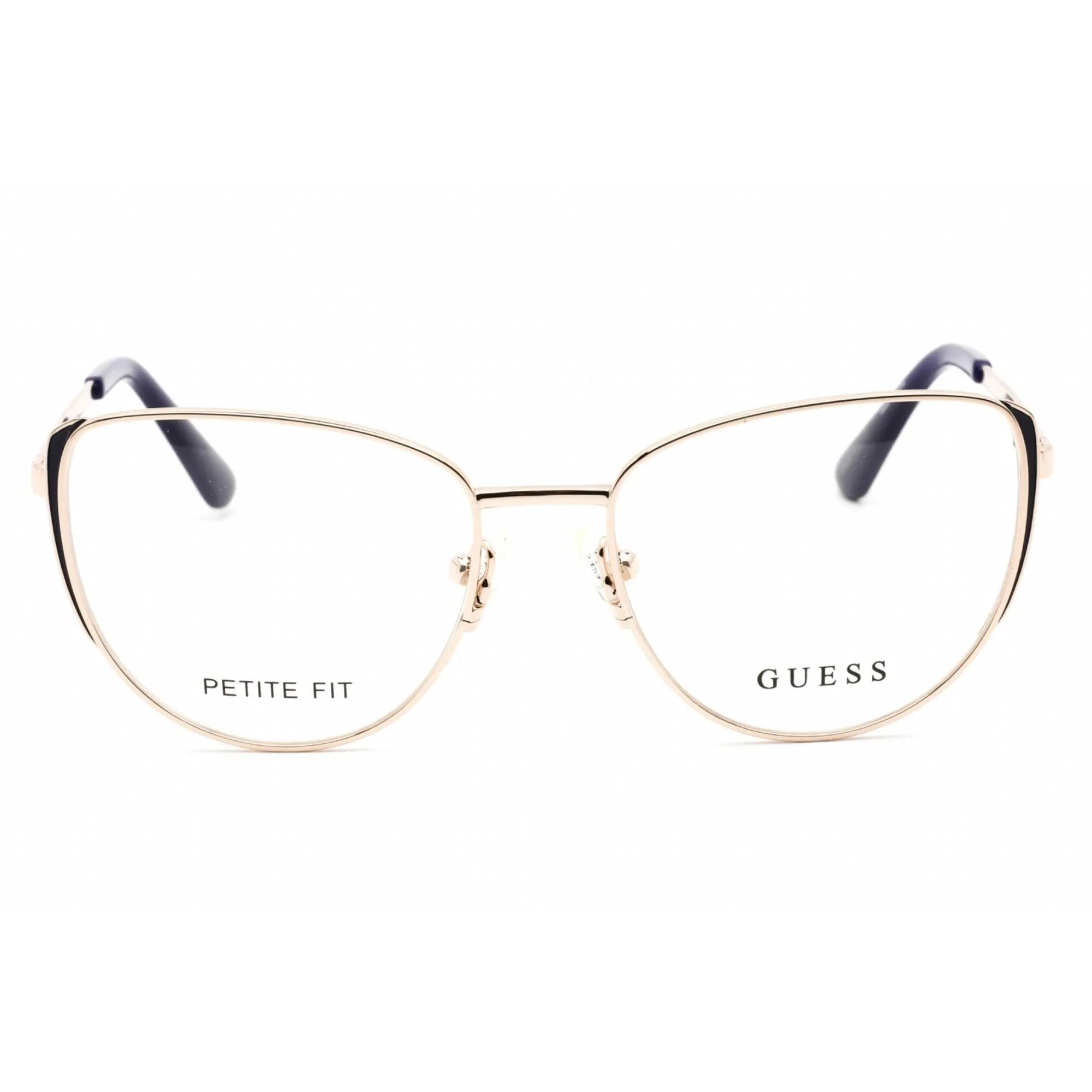 Guess Women's Eyeglasses - Full Rim Blue/Other Metal Cat Eye Shape Frame | GU2904 092