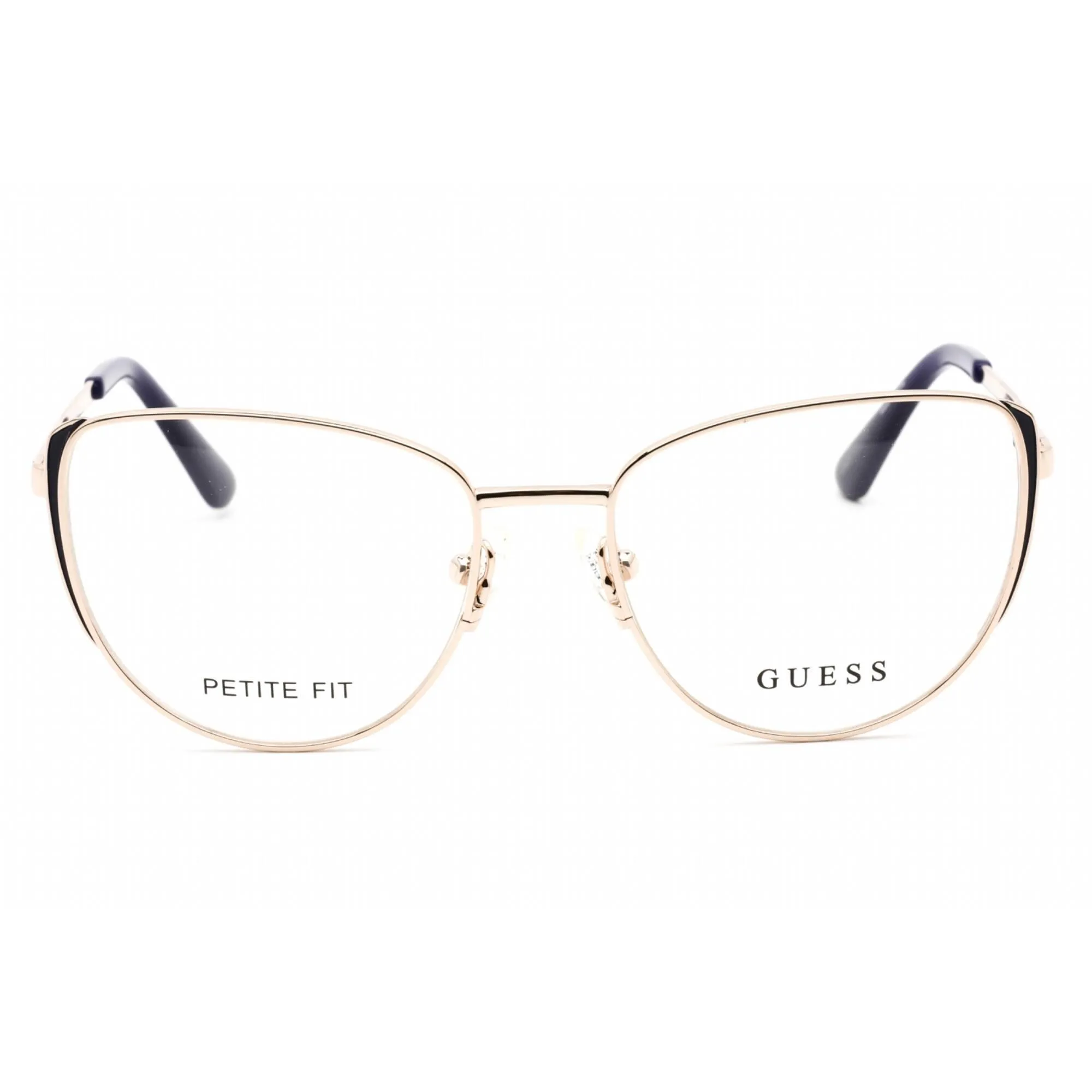 Guess Women's Eyeglasses - Full Rim Blue/Other Metal Cat Eye Shape Frame | GU2904 092