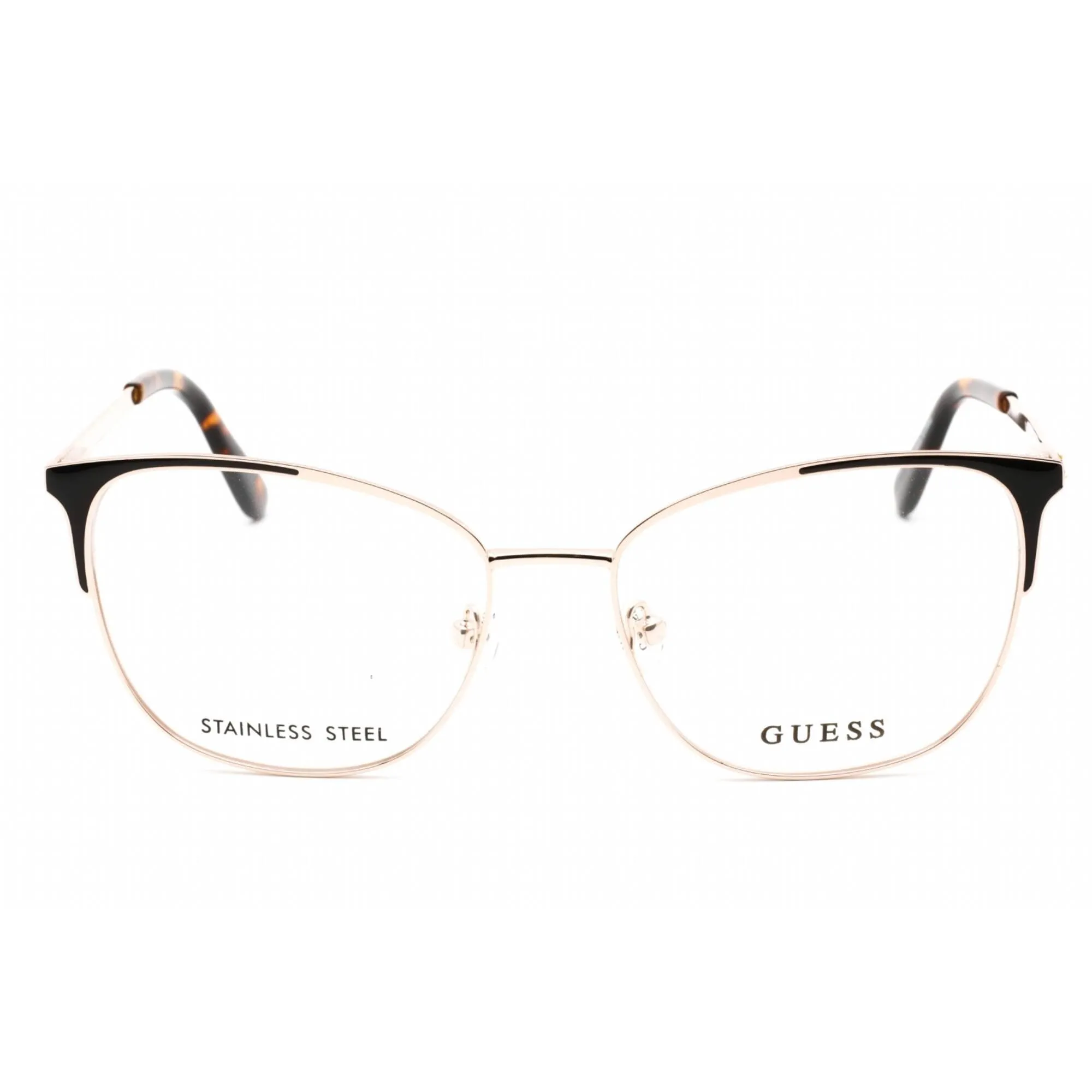 Guess Women's Eyeglasses - Full Rim Dark Brown/Other Plastic Round Frame | GU2705 050