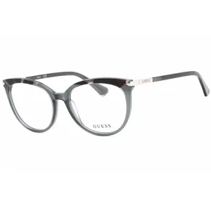 Guess Women's Eyeglasses - Grey/Other Plastic Full Rim Cat Eye Frame | GU2881 020