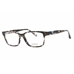 Guess Women's Eyeglasses - Grey/Other Plastic Rectangular Full Rim Frame | GU2848 020