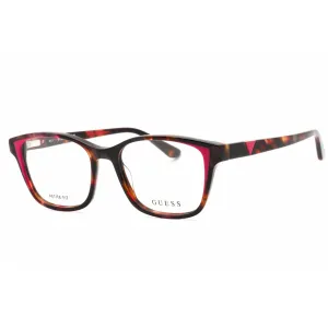 Guess Women's Eyeglasses - Pink/Other Plastic Cat Eye Full Rim Frame | GU2810 074