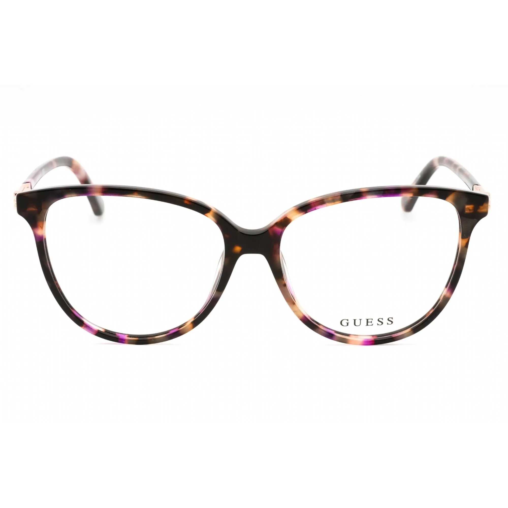 Guess Women's Eyeglasses - Violet/Other Acetate Full Rim Cat Eye Frame | GU2905 083