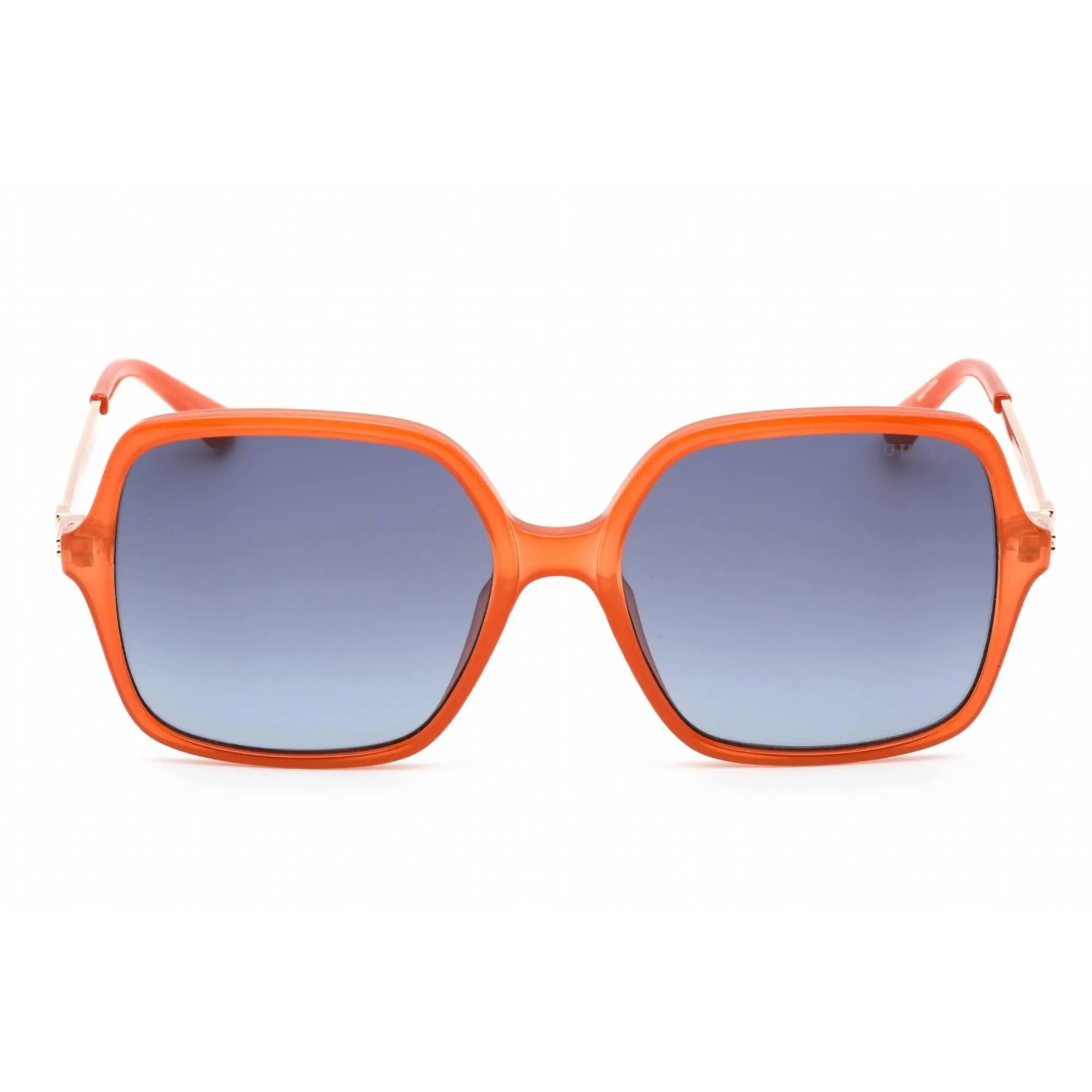 Guess Women's Sunglasses - Full Rim Orange/Other Plastic Rectangular | GU7845 44W