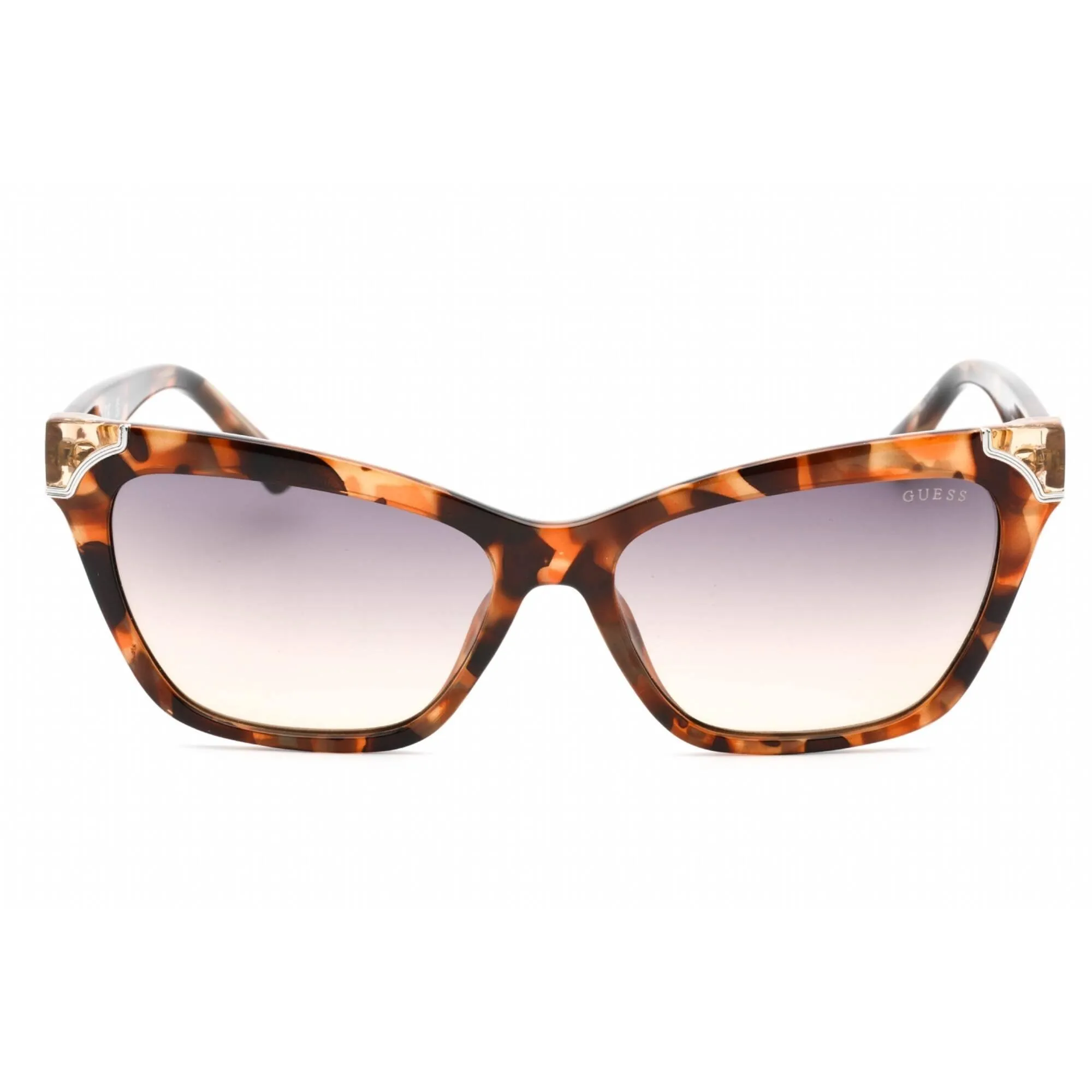 Guess Women's Sunglasses - Gradient Smoke Lens Havana/Other Cat Eye Frame | GU7840 56B