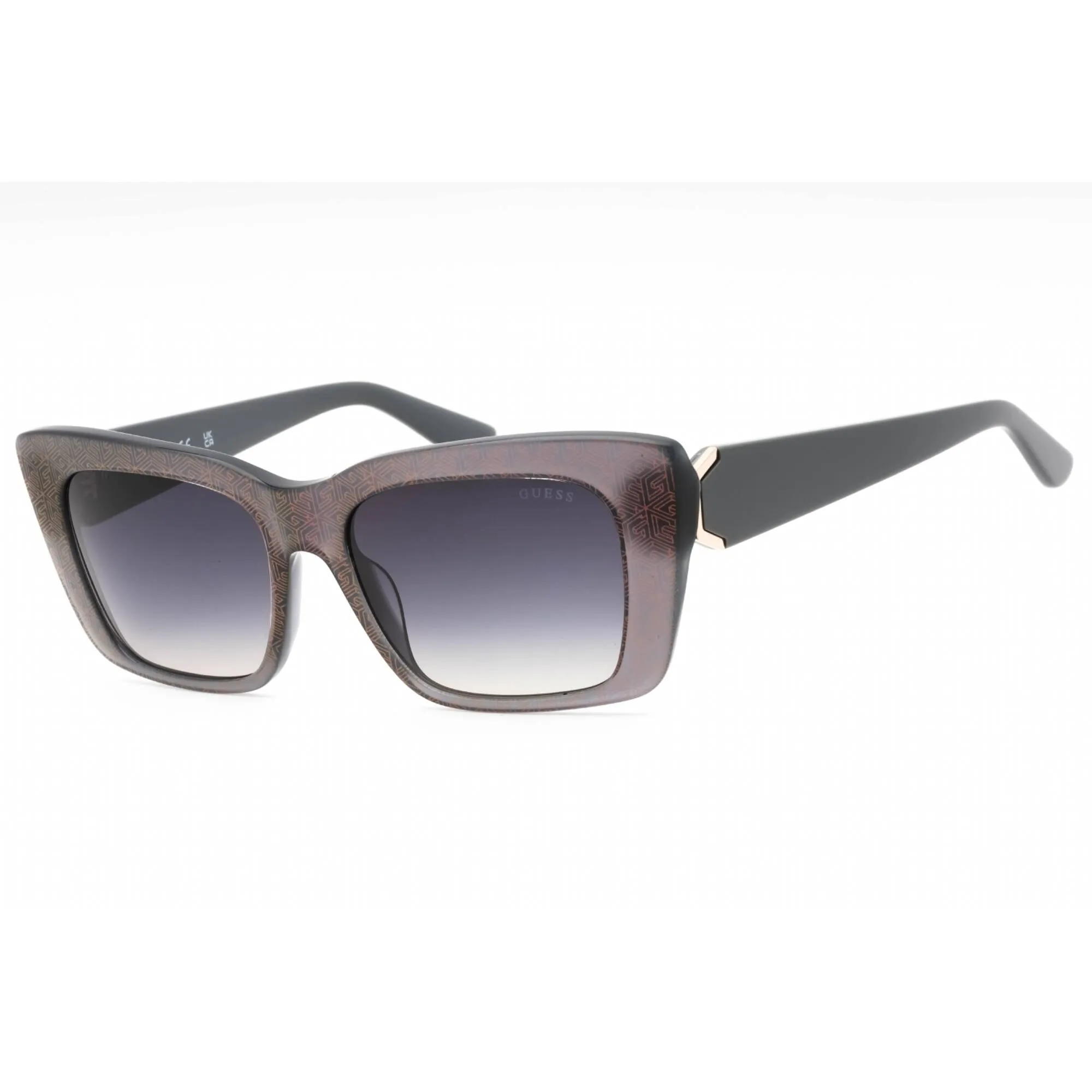 Guess Women's Sunglasses - Grey/Other Acetate Cat Eye Frame Smoke Lens | GU7890 20B