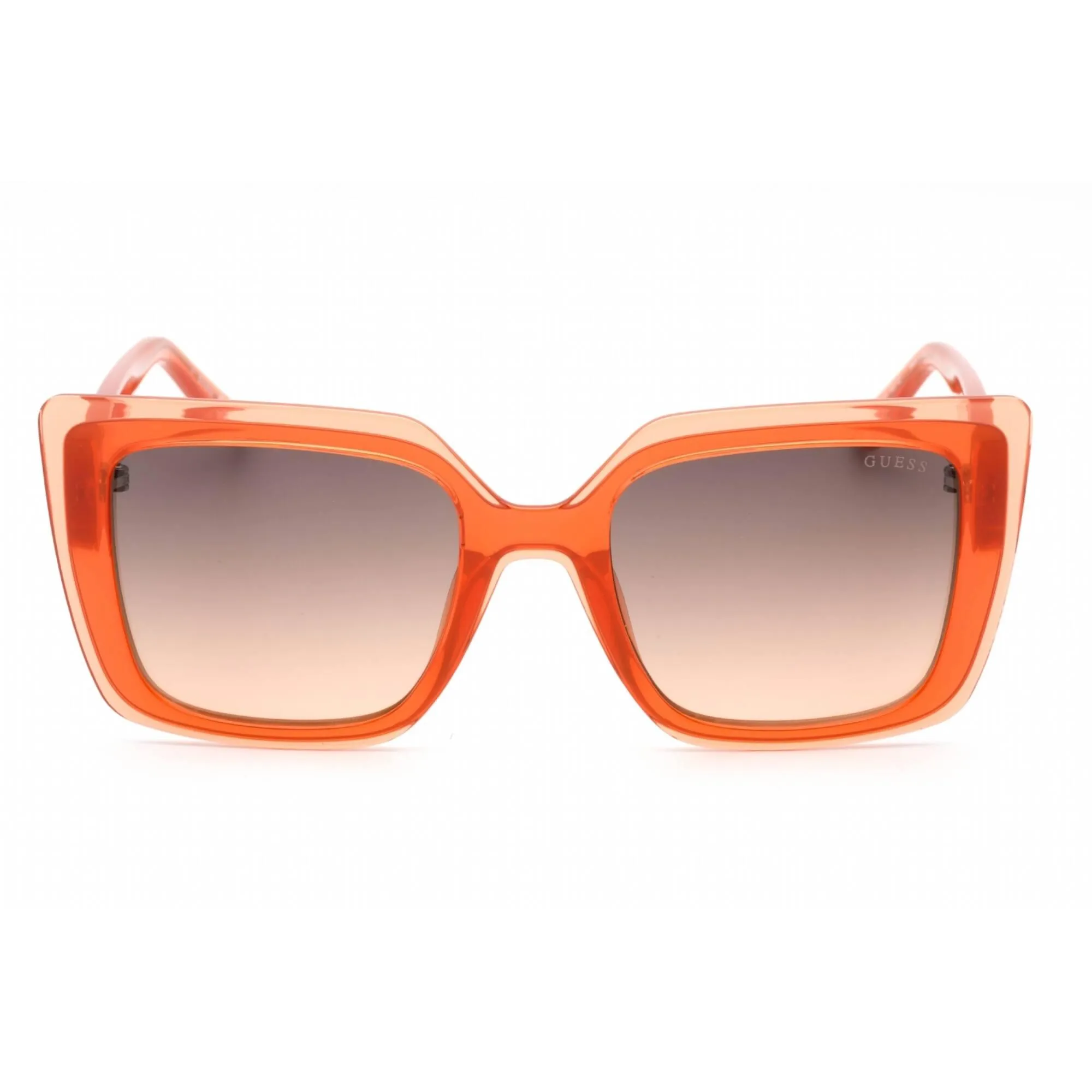 Guess Women's Sunglasses - Orange/Other Full Rim Rectangular Frame | GU7908 44F