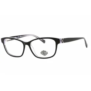 Harley Davidson Women's Eyeglasses - Black/Other Plastic Cat Eye Frame | HD0559 005