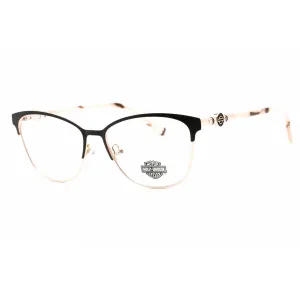 Harley Davidson Women's Eyeglasses - Full Rim Black/Other Metal Frame | HD0563 005