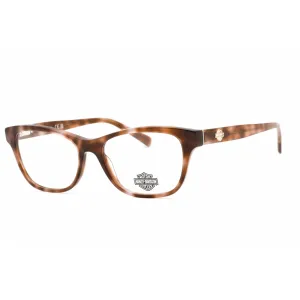 Harley Davidson Women's Eyeglasses - Light Brown/Other Cat Eye Frame | HD0574 047