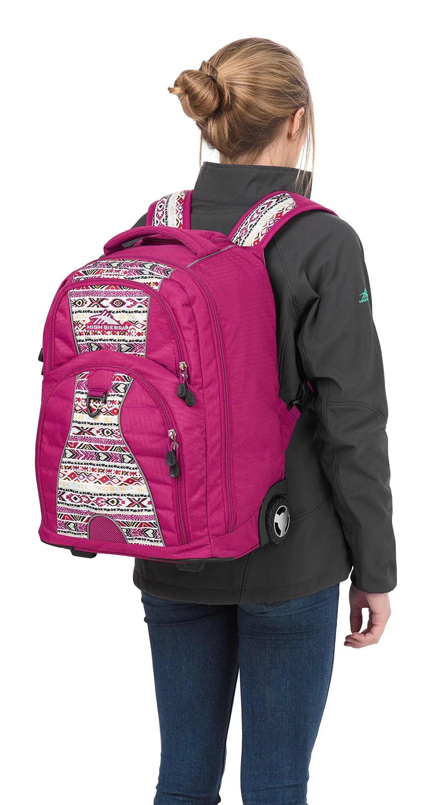 High Sierra Freewheel Wheeled Backpack