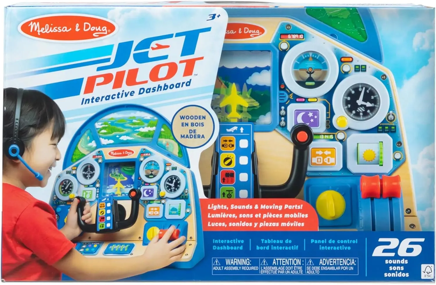 Jet Pilot Interactive Dahboard